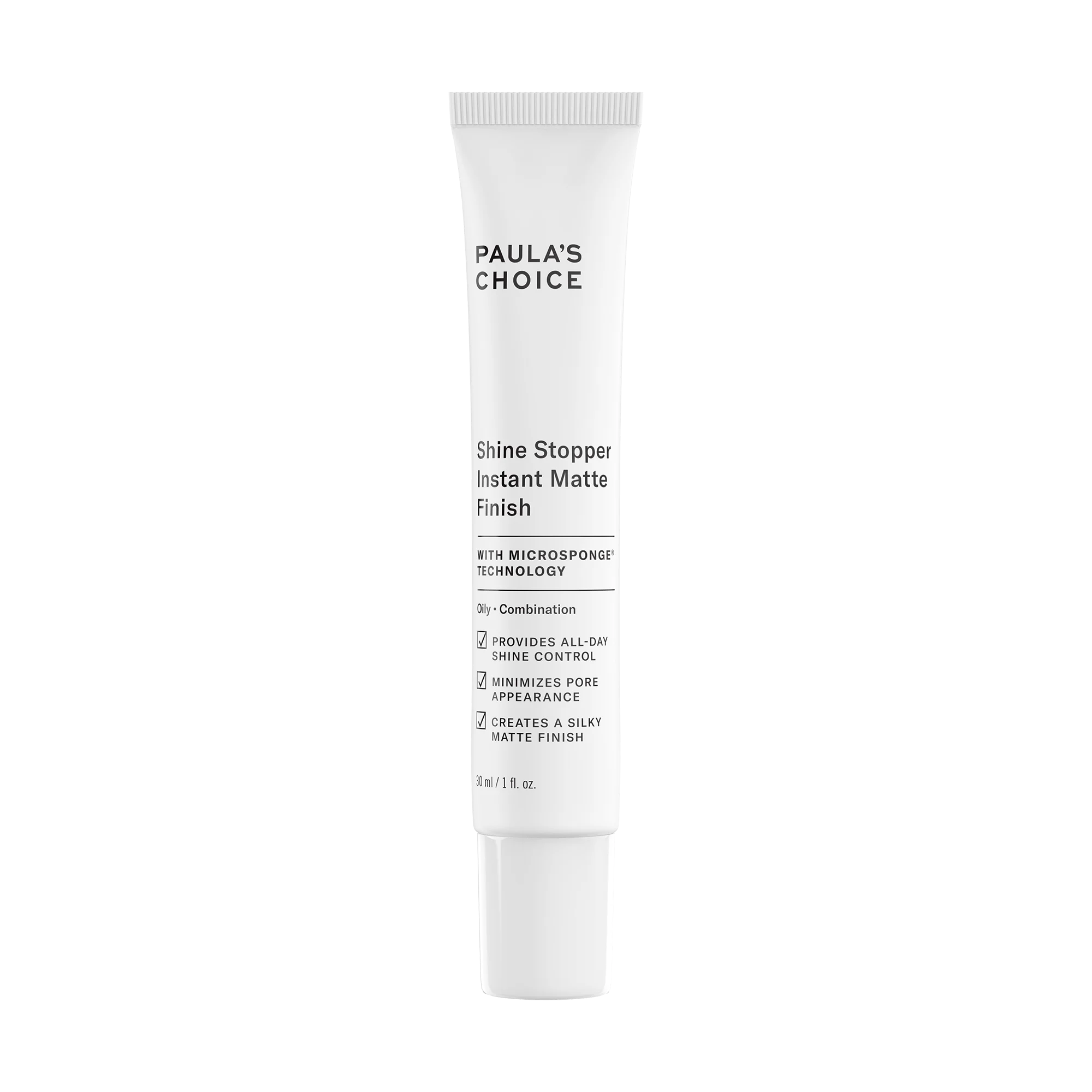 SHINE STOPPER Instant Matte Finish with MICROSPONGE Technology